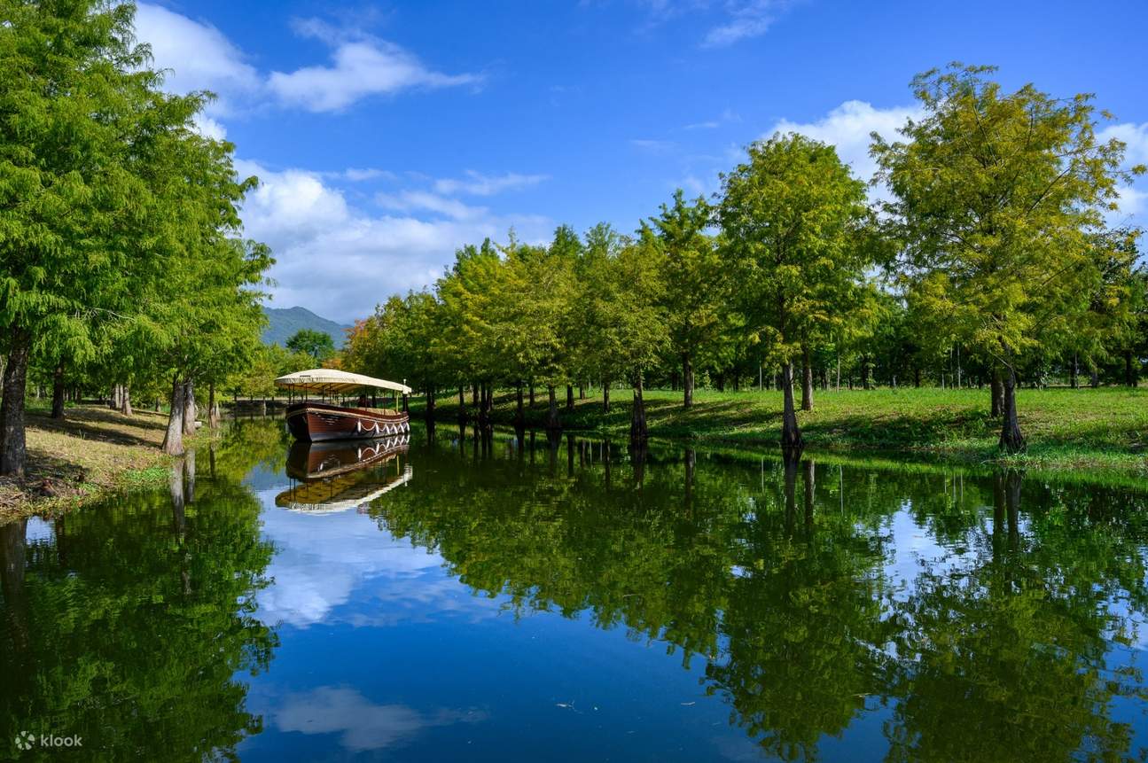 Входной билет в парк A2 Riverside Resort, Гранд Вью Гарден, Хуалянь
